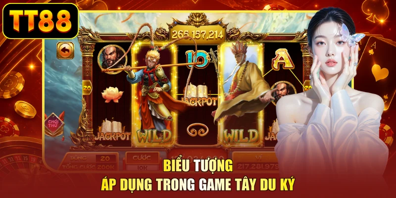 Biểu tượng áp dụng trong game tây du ký