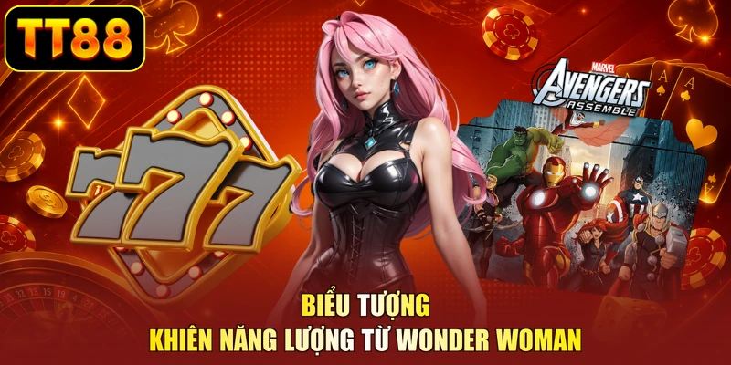 Biểu tượng khiên năng lượng từ Wonder Woman