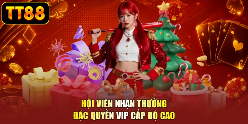 Hội viên nhận thưởng đặc quyền VIP cấp độ cao