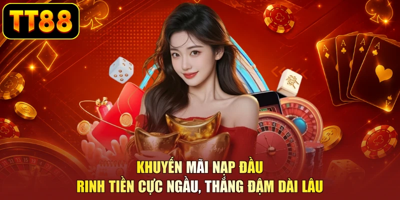 Khuyến Mãi Nạp Đầu - Rinh Tiền Cực Ngầu, Thắng Đậm Dài Lâu
