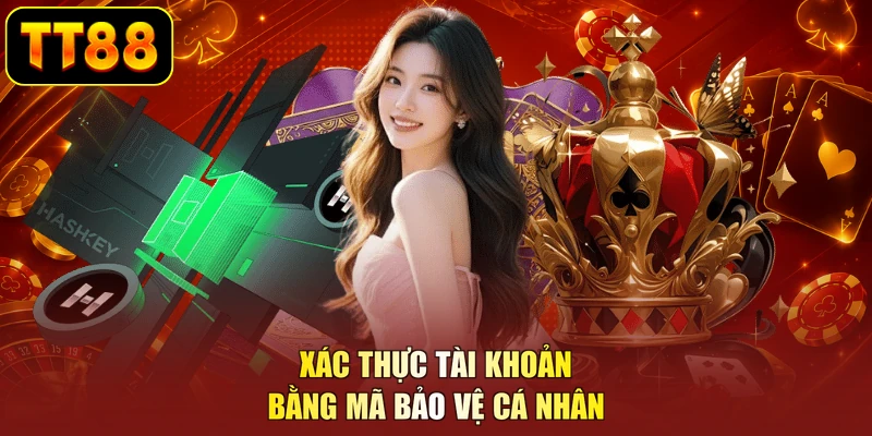 Xác thực tài khoản bằng mã bảo vệ cá nhân